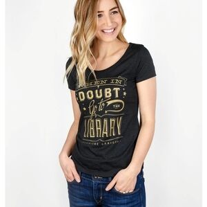 Harry Potter Black short sleeve shirt Size S